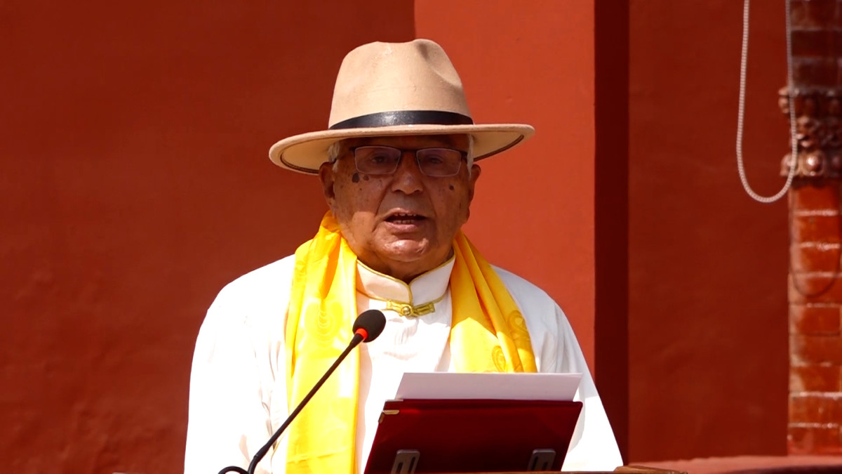 President Paudel calls for successful HoR election