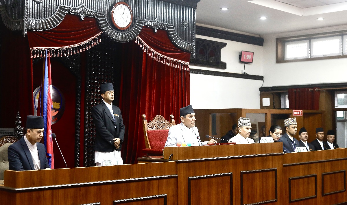 Legislative Management Committee annual report presented in NA