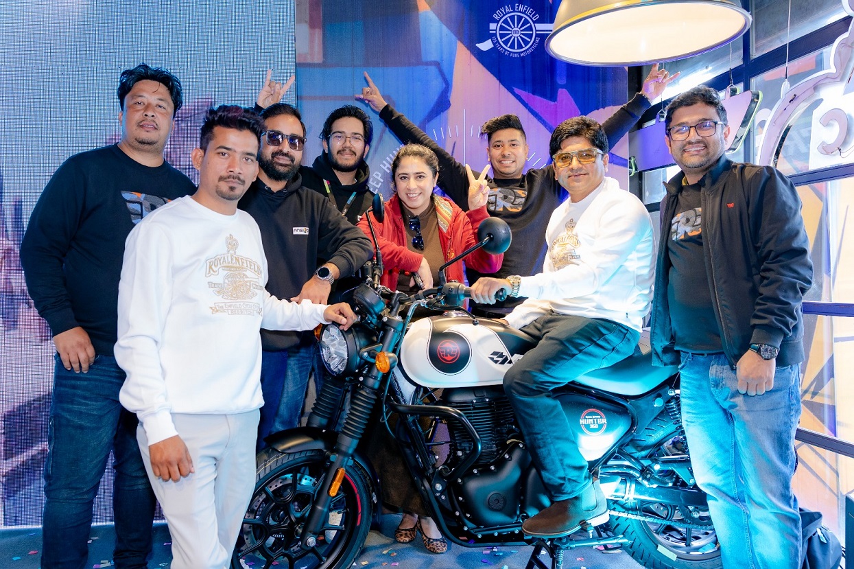 Royal Enfield Hunter 350 launched in Pokhara; test rides & bookings now open