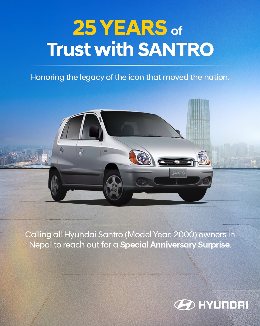 Hyundai Santro: Car that changed small-car story in Nepal