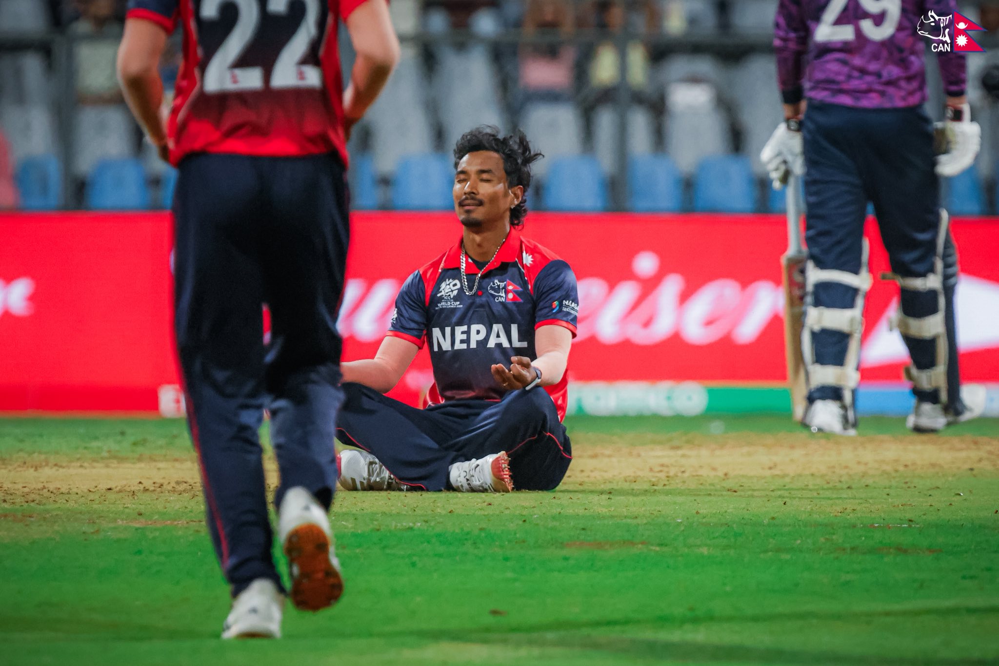 Sompal becomes Nepal’s highest wicket-taker in T20 World Cup (photos)