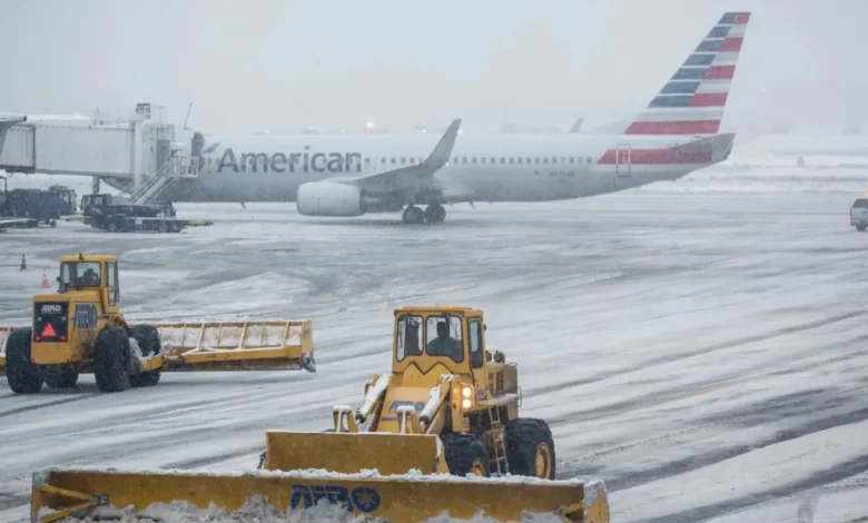 Snowstorm in Southern US Grounds Over 2,400 Flights