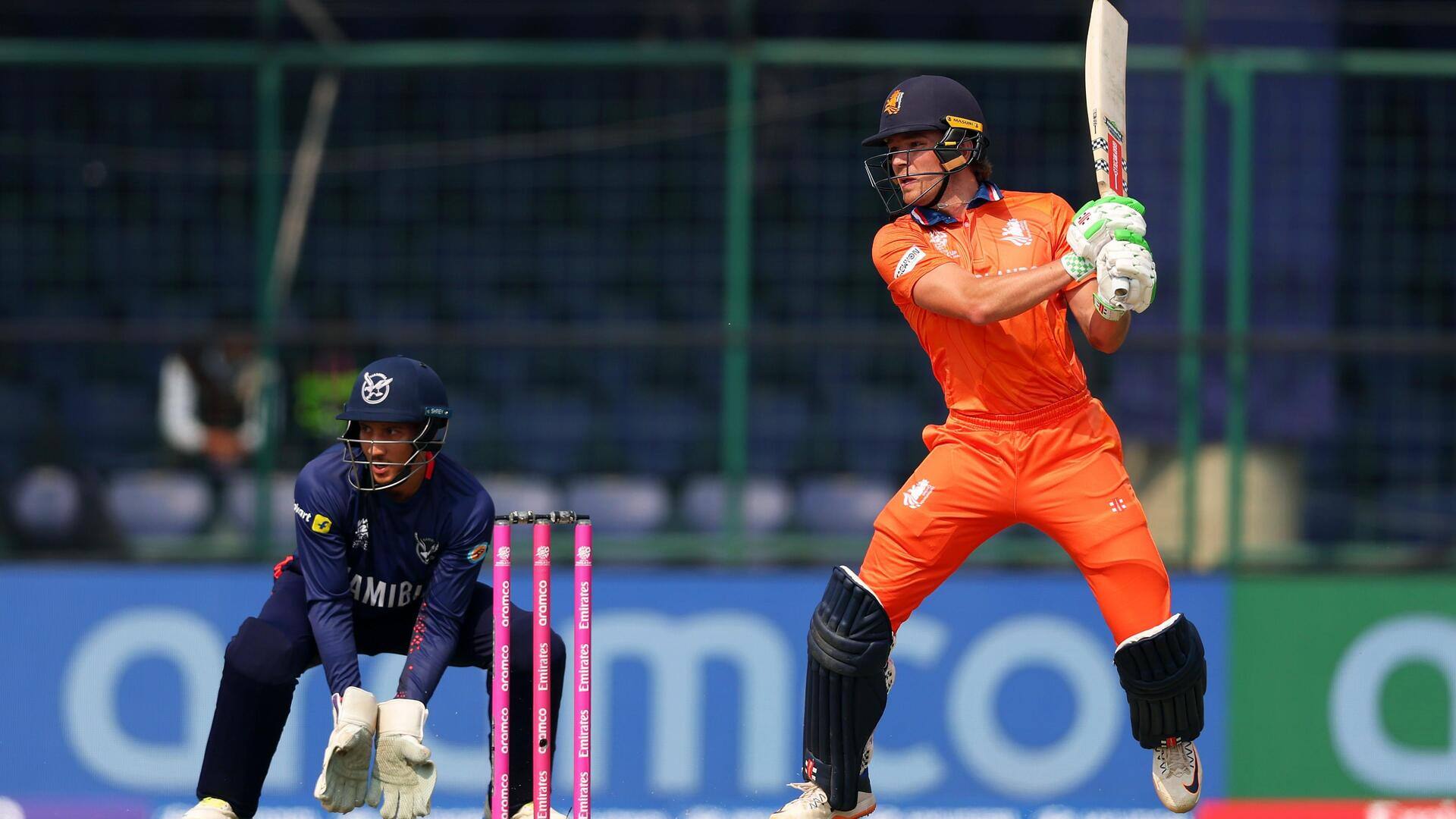 Bas de Leede shines as Netherlands beat Namibia by 7 wickets - English.MakaluKhabar.com