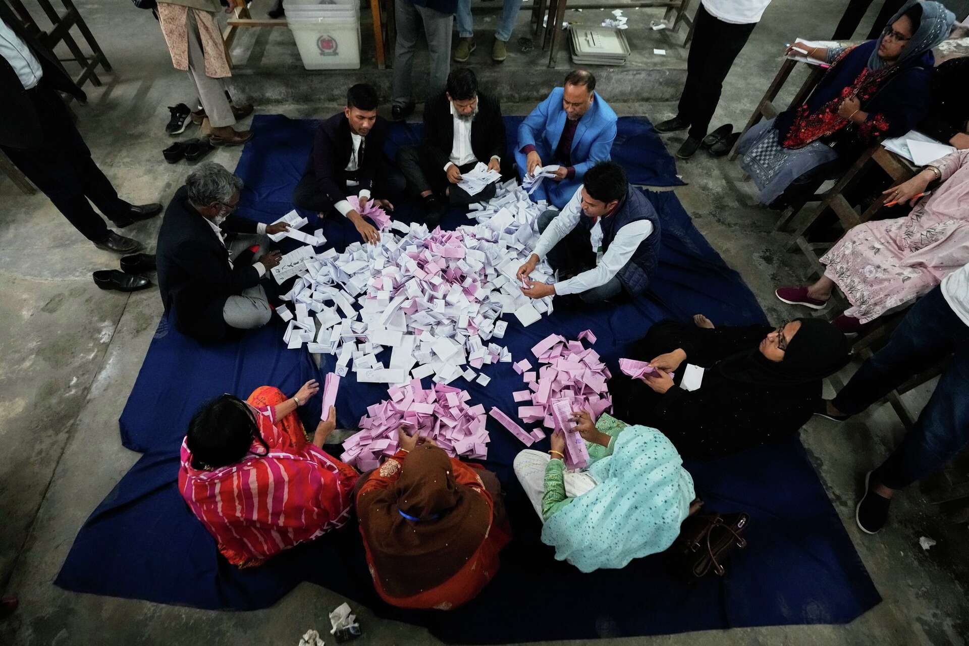 Bangladesh Nationalist Party claims victory in country’s first election since 2024 uprising