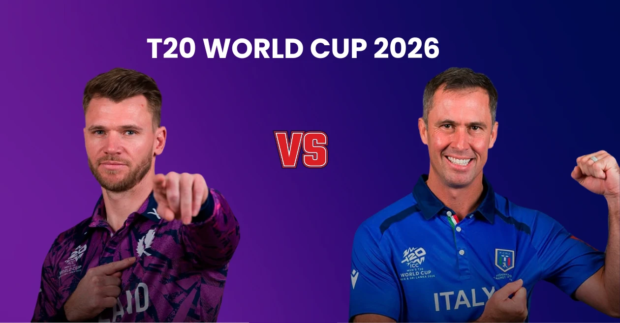 T20 World Cup 2026: Clash between Italy & Scotland