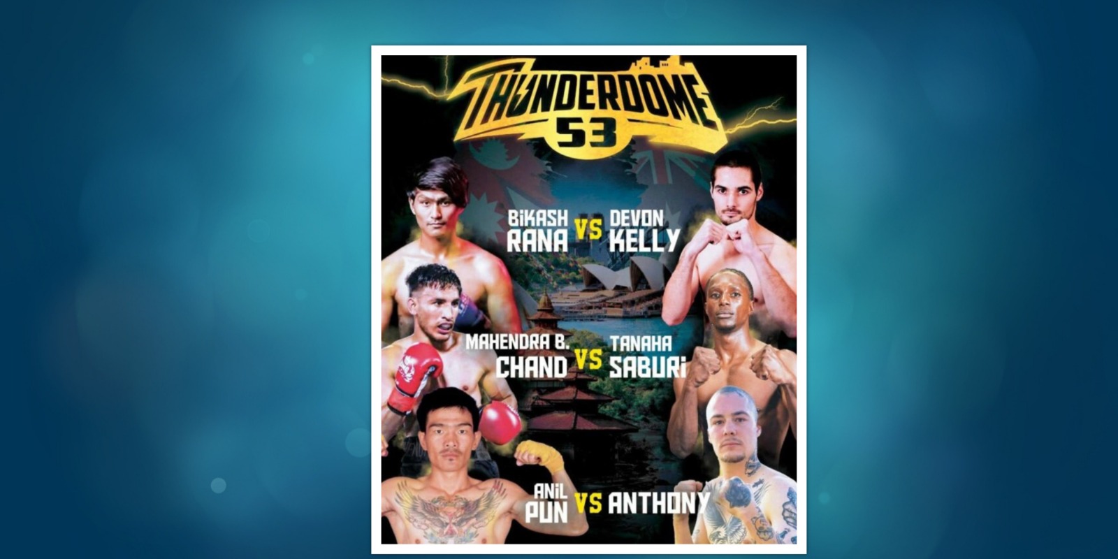 Three Nepali boxers set to compete in Australia’s Thunderdome Professional Championship