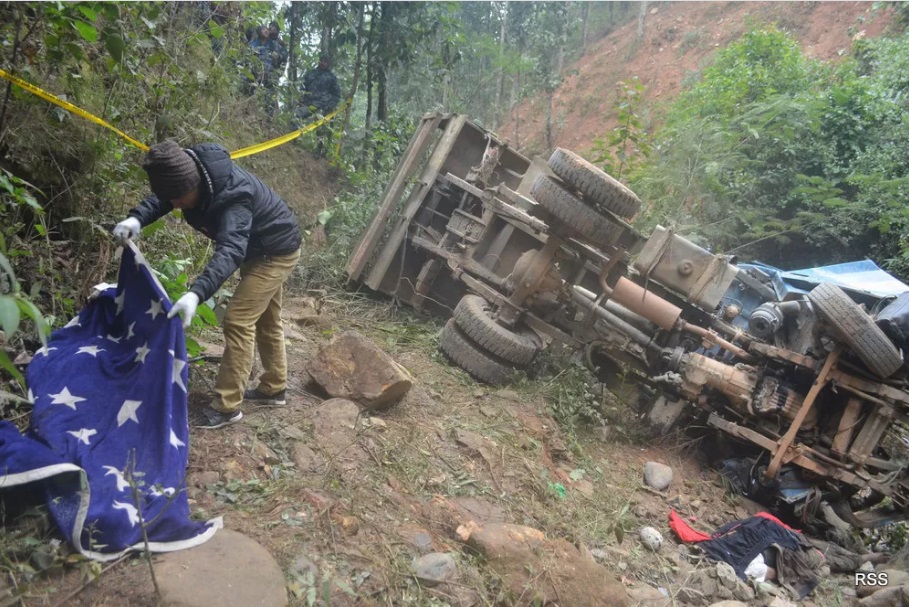 Four killed in mini truck accident