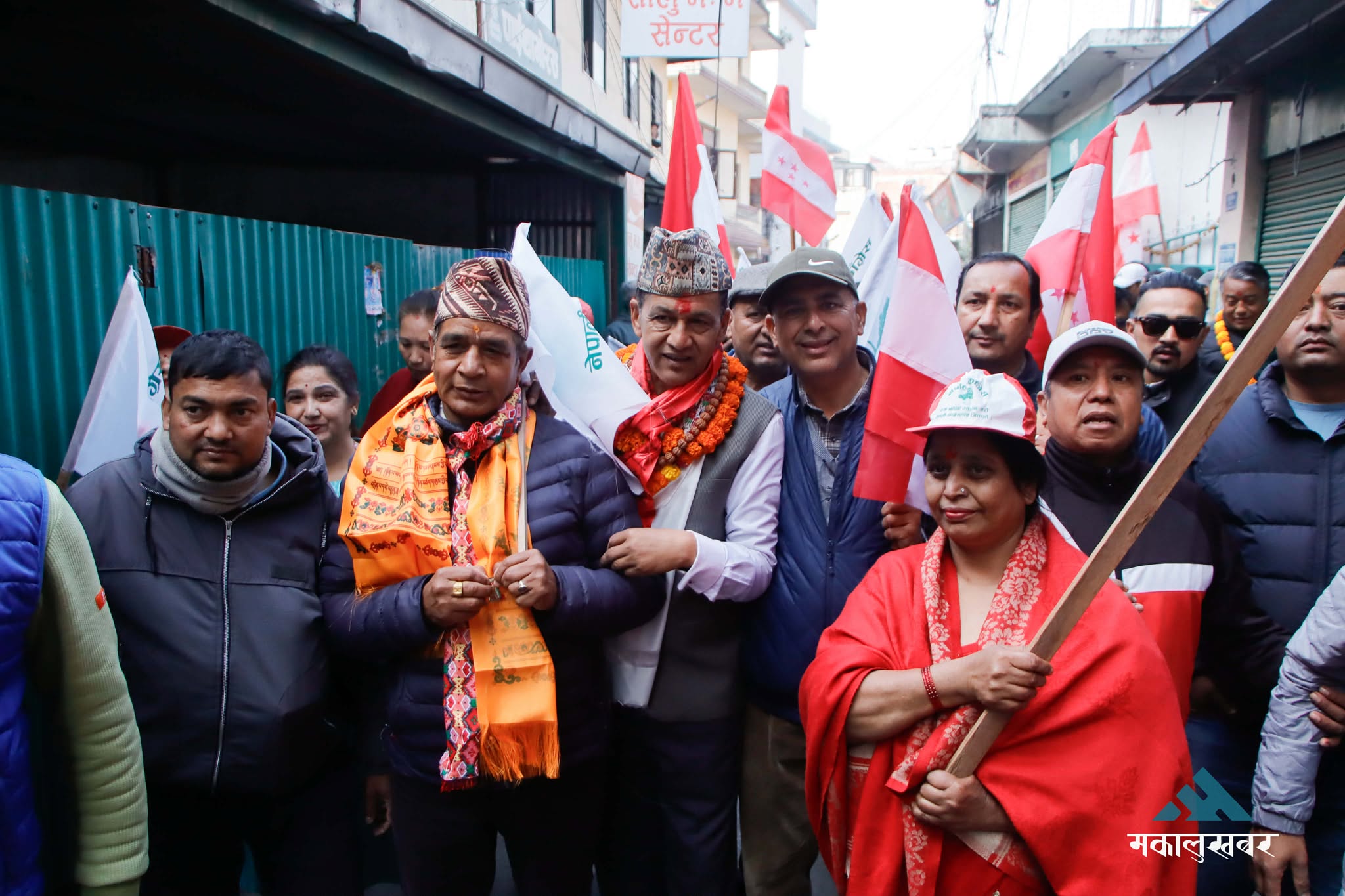 Kathmandu-3 sees massive Congress election rally (photos)
