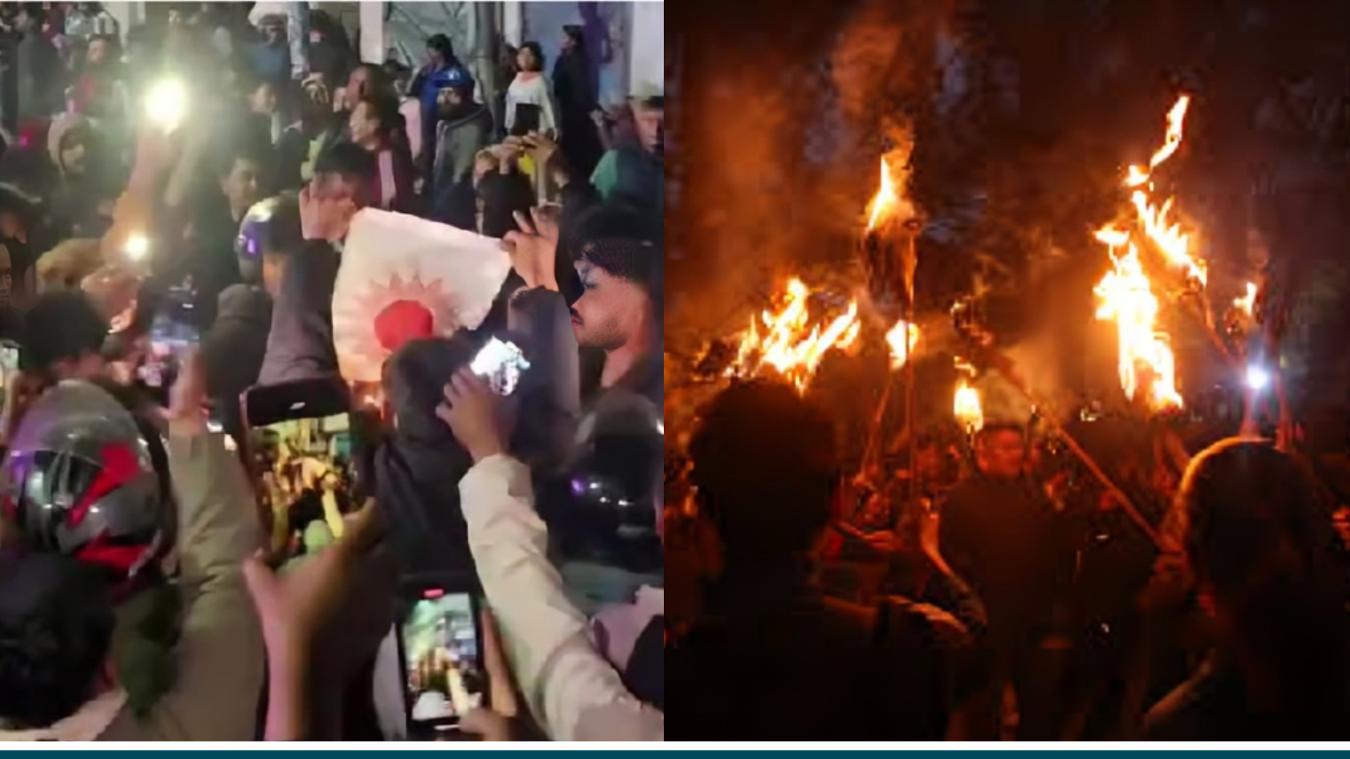 2 more held for burning UML flag