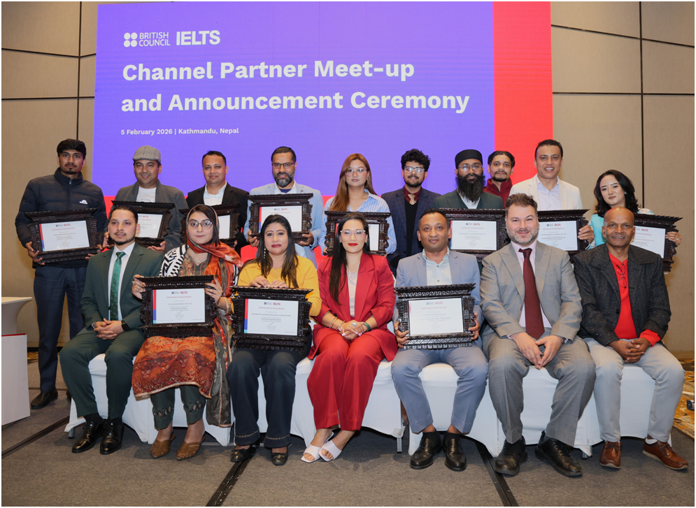British Council Nepal announces top channel partners
