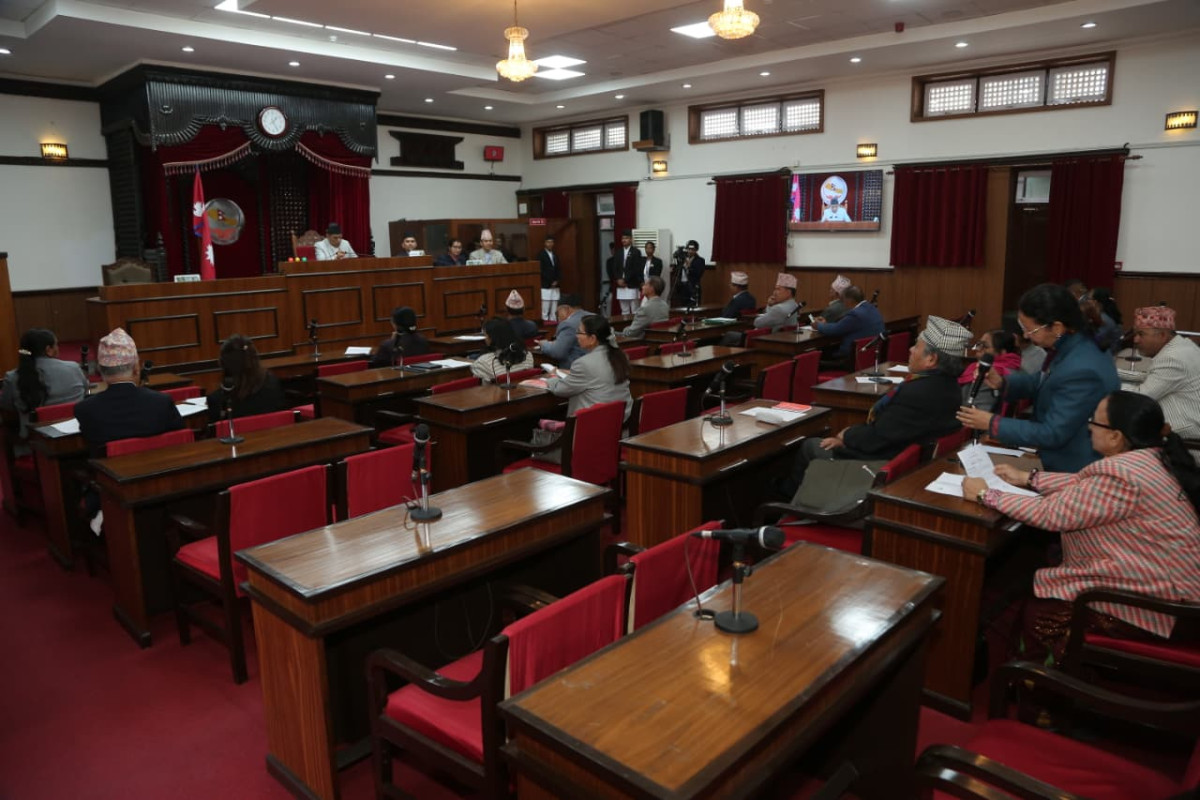 President Poudel dissolves NA session