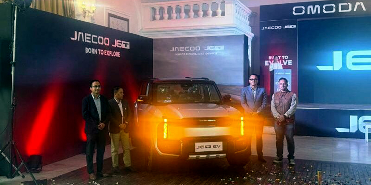 Jaecoo J6T electric SUV officially launched in Nepal
