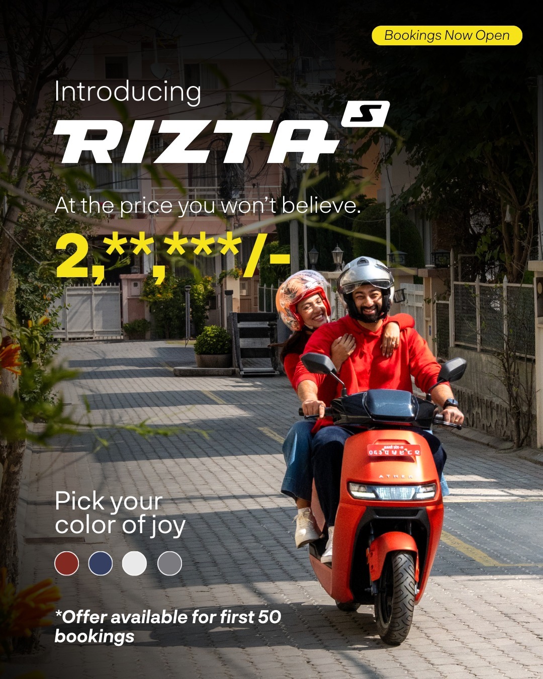 Ather Rizta S set to launch nationwide from March 27