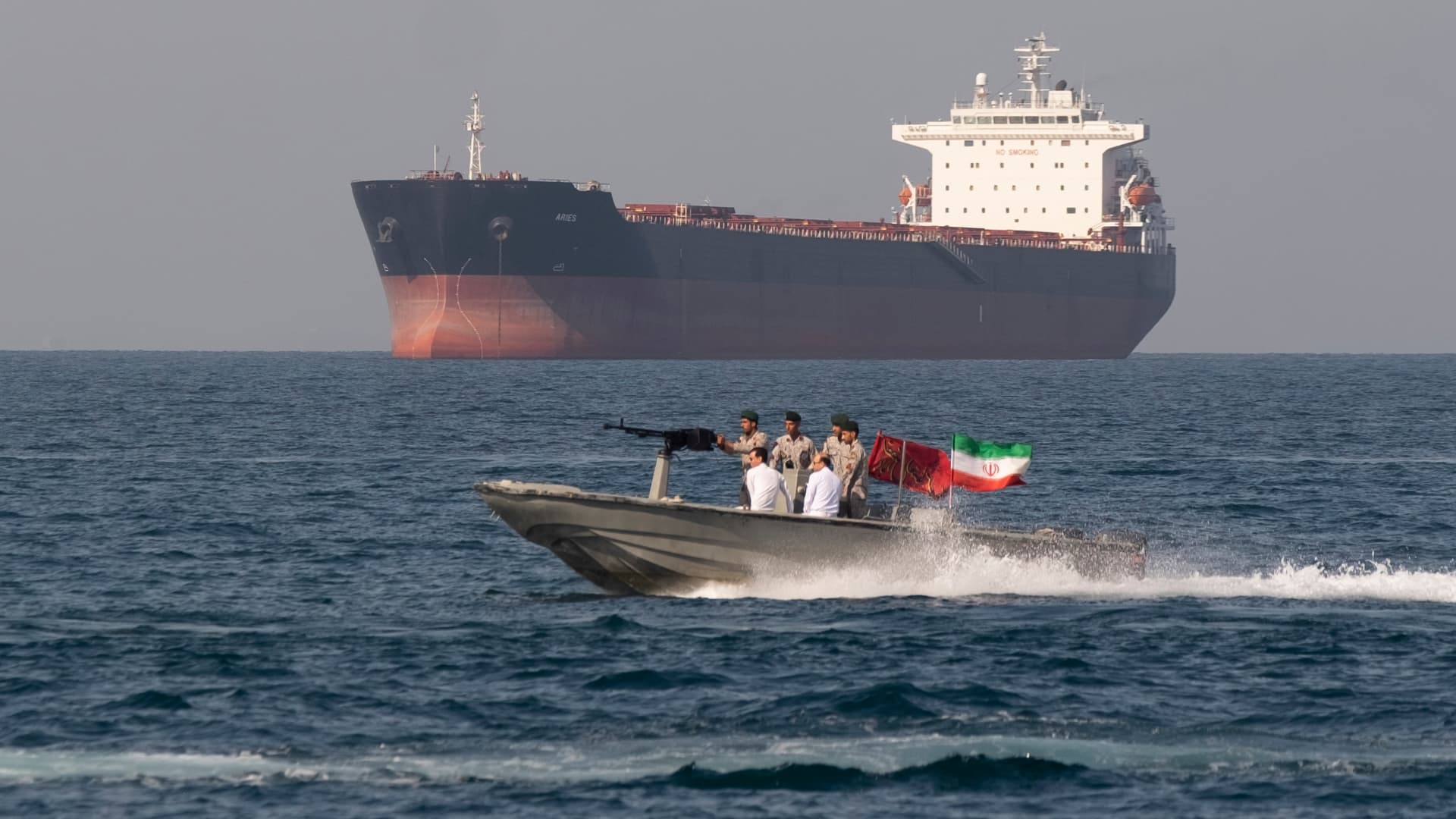 Iran turns back merchant vessel with food for Pakistan from Strait of Hormuz