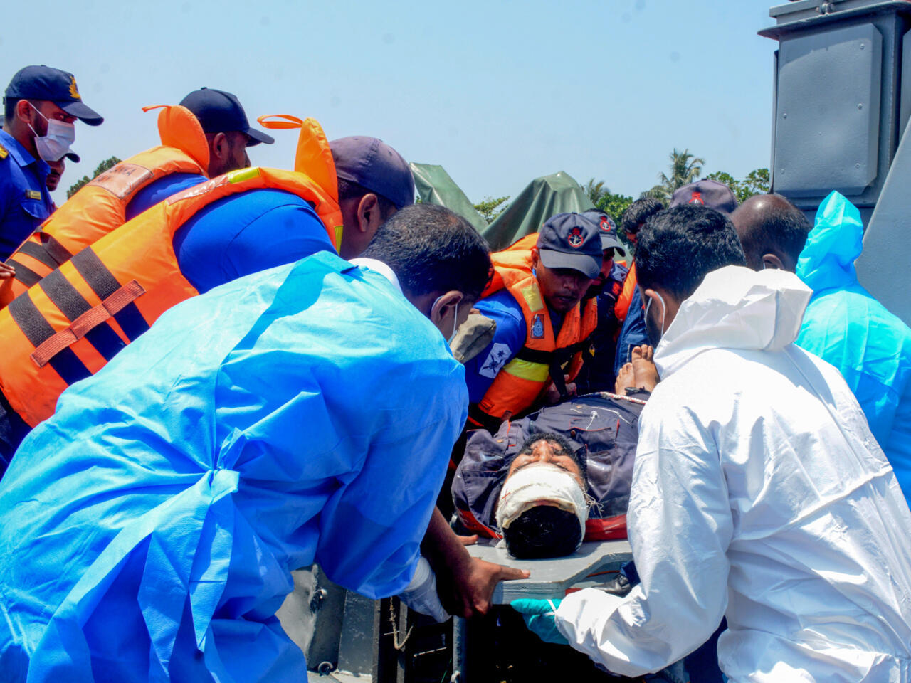 Sri Lanka hospital releases 22 rescued Iranian sailors
