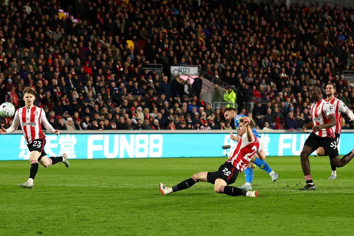 Brentford held by Wolves after blowing two-goal lead