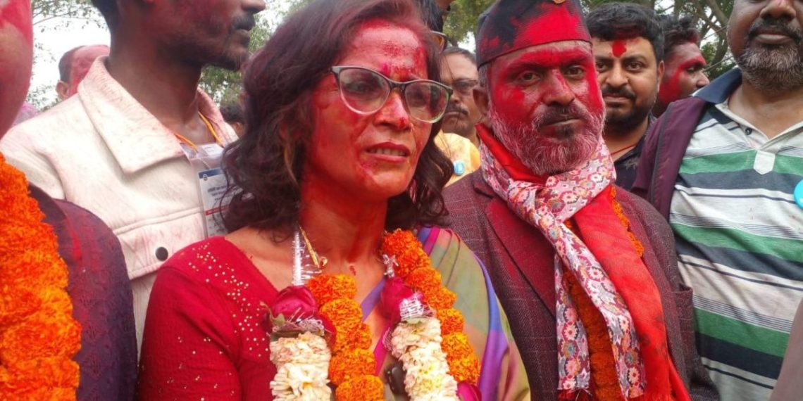 RSP’s Asha Jha elected from Morang-5 with huge margin