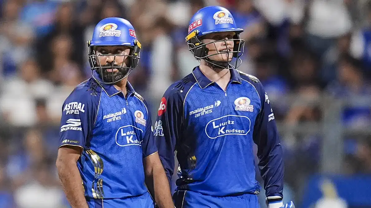 Rohit & Rickelton’s explosive batting powers Mumbai Indians to victory