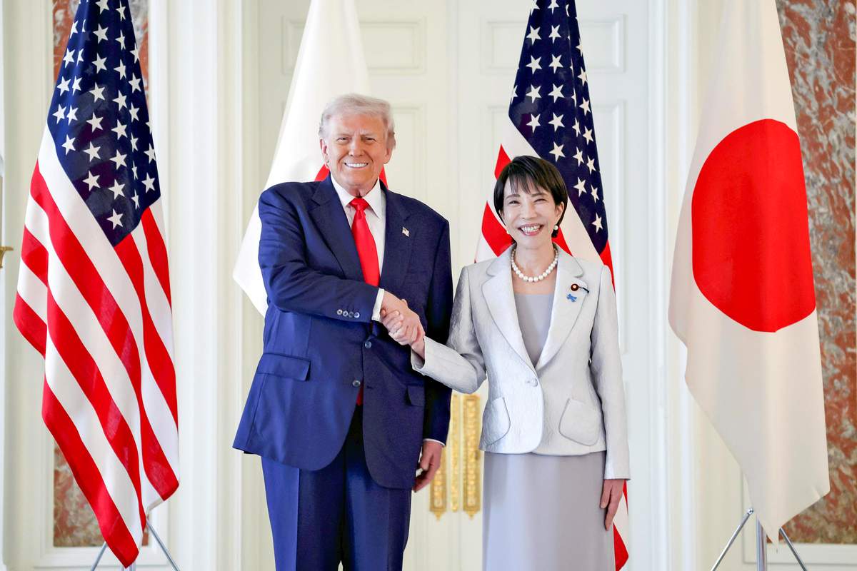 Japan’s Prime Minister Takaichi meets with Trump as he seeks help securing the Strait of Hormuz