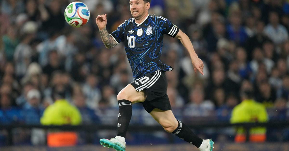 Argentina edge Mauritania 2-1 in friendly as Messi comes off bench