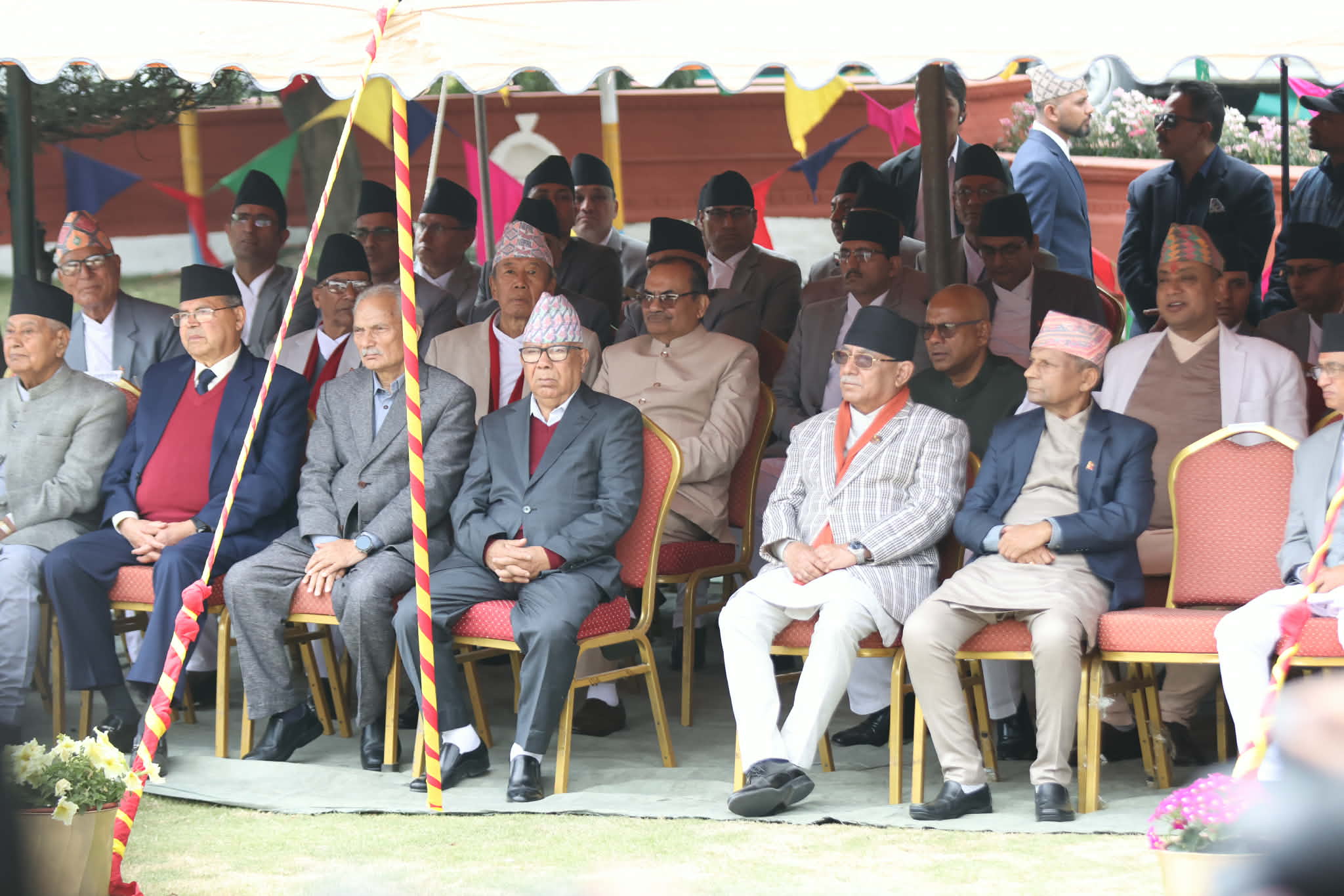 Four former PMs attend Balen Shah’s swearing-in, key leaders absent