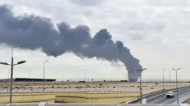 Drone attacks damage radar system at Kuwait International Airport