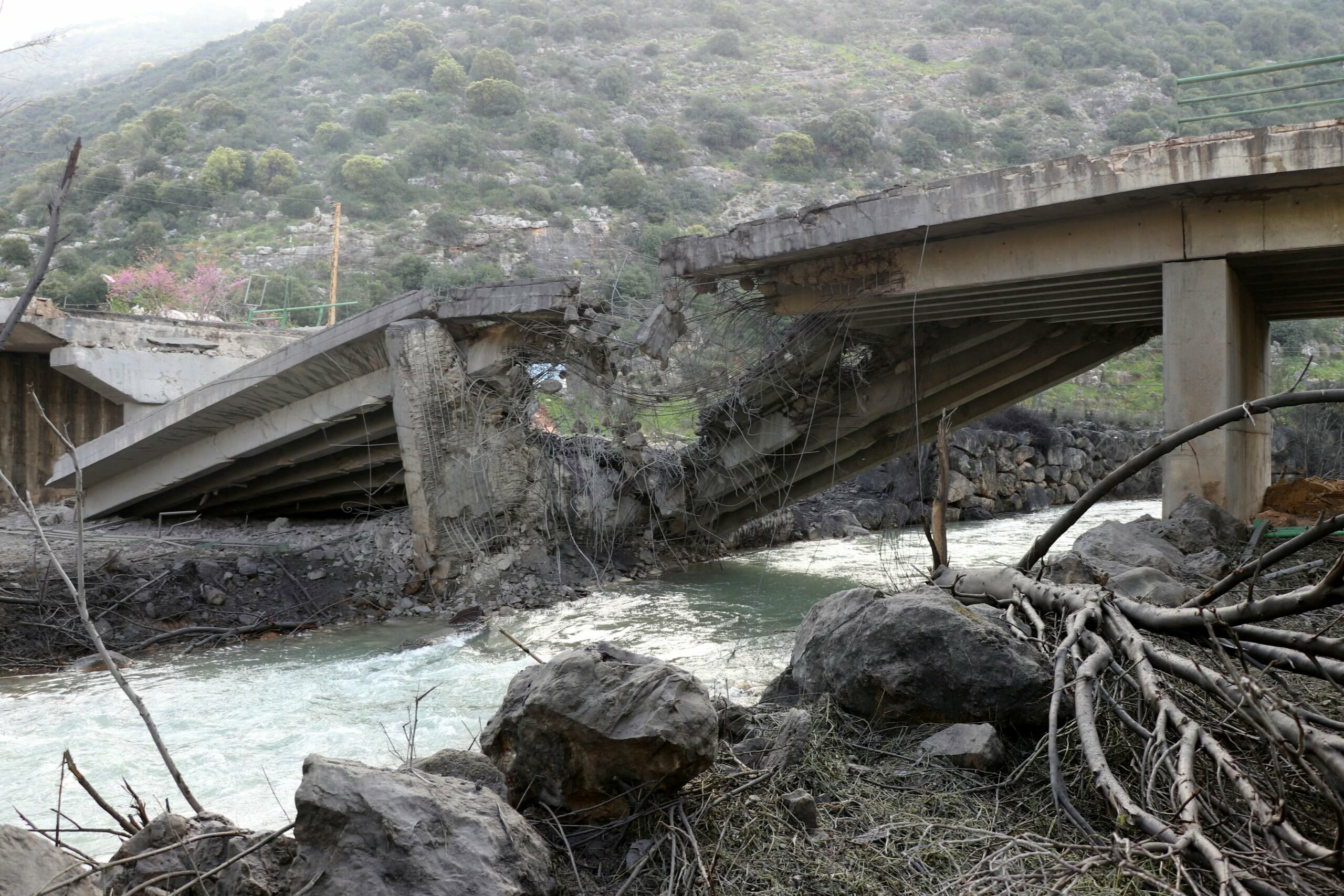 Israeli army says struck Litani River bridge in southern Lebanon