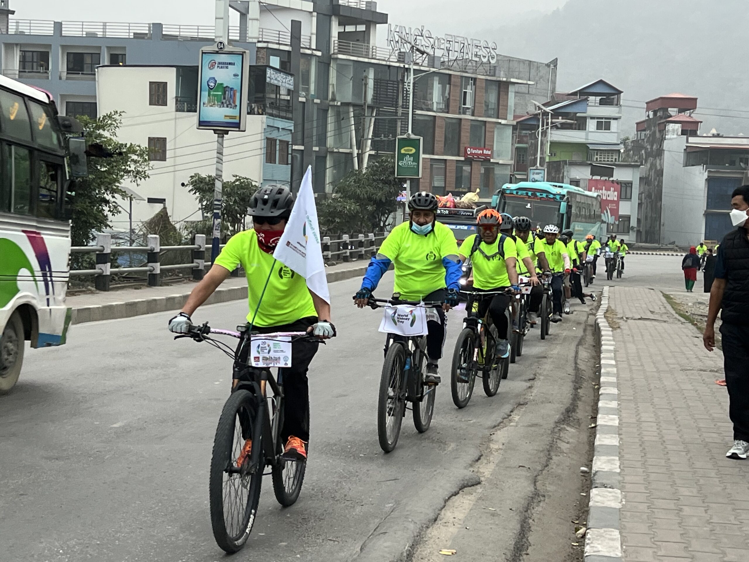 Rally aiming to promote kidney health organised