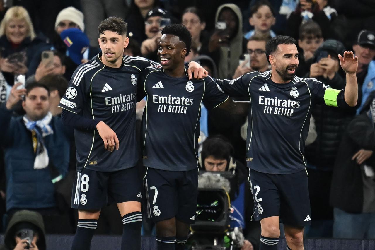 Real Madrid knock out Man City again; Arsenal, PSG & Sporting advance