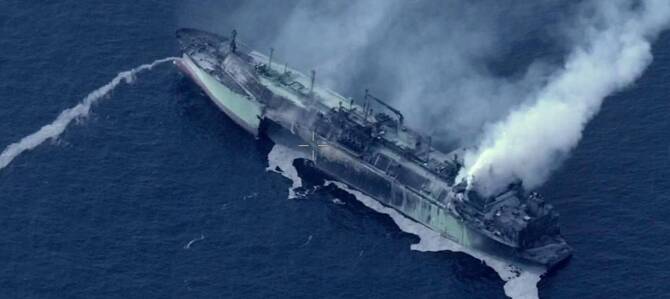 Russia blames Ukraine for gas tanker explosions off Libya