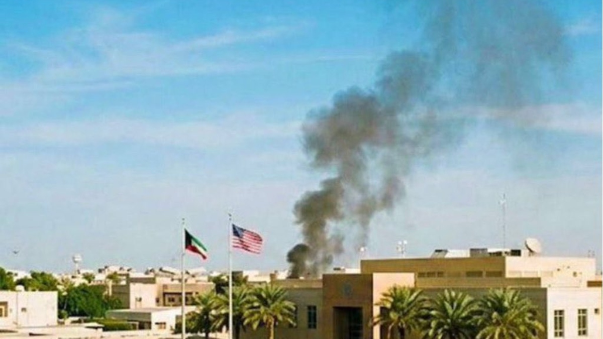 Iran drone attack hits US Embassy in Kuwait, sparks regional alarm