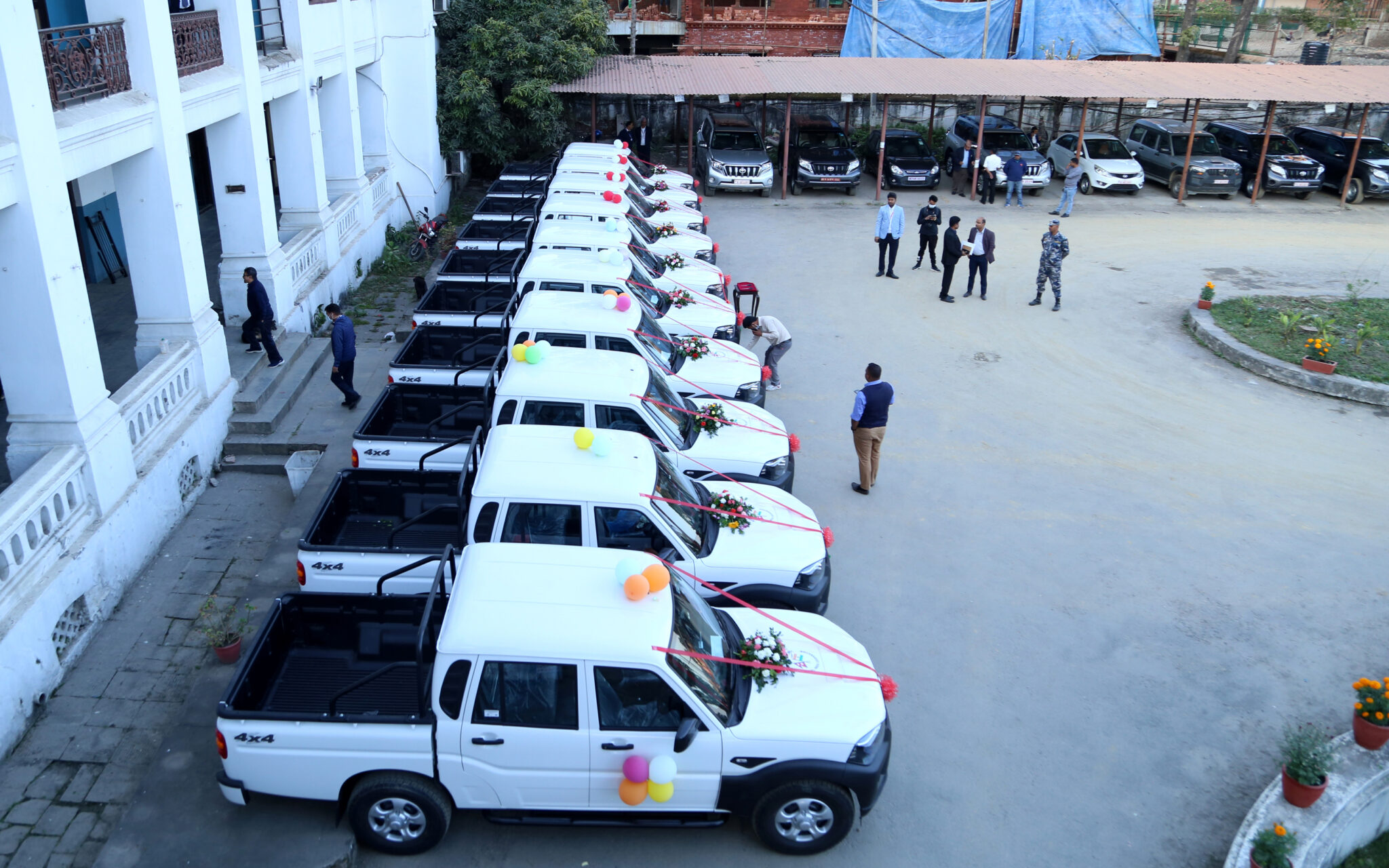 India hands over 19 one-ton vehicles