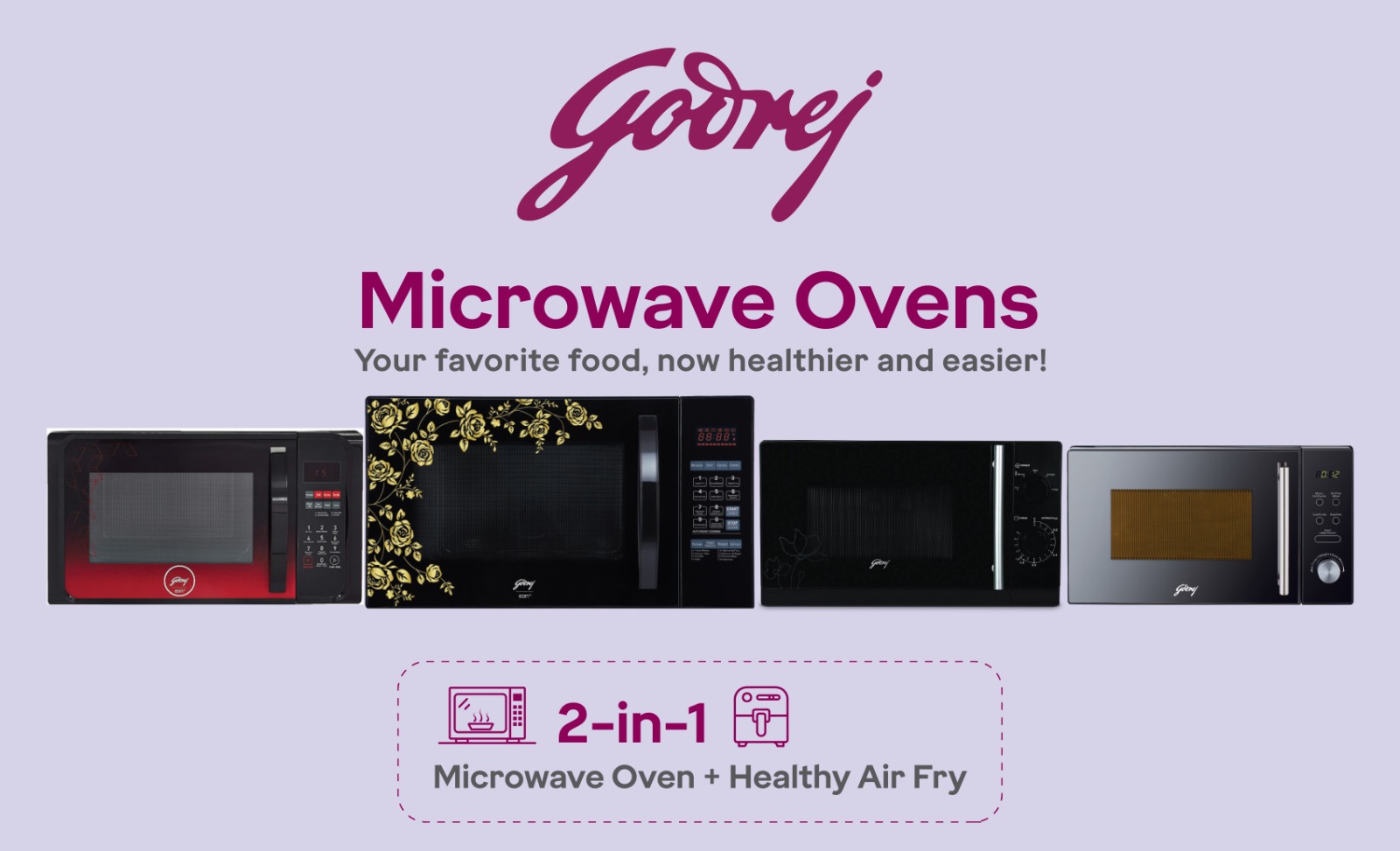 Godrej Microwave Oven: A smart solution for saving gas