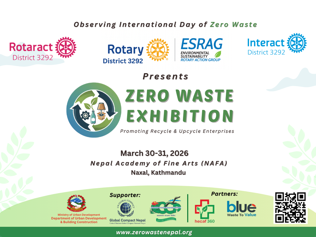 ‘Zero Waste Exhibition 2026’ to be held in Kathmandu