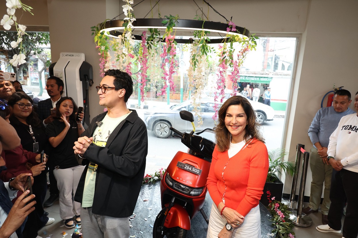 Ather Rizta S launched in Nepal by Vaidya Energy