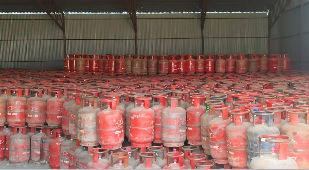 6,000 seized gas cylinders ready for market release