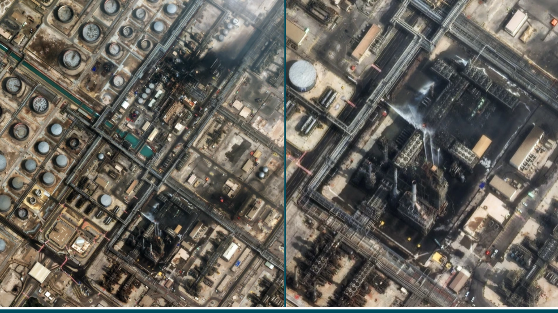 Drone strike hits major Saudi oil refinery, causing significant damage