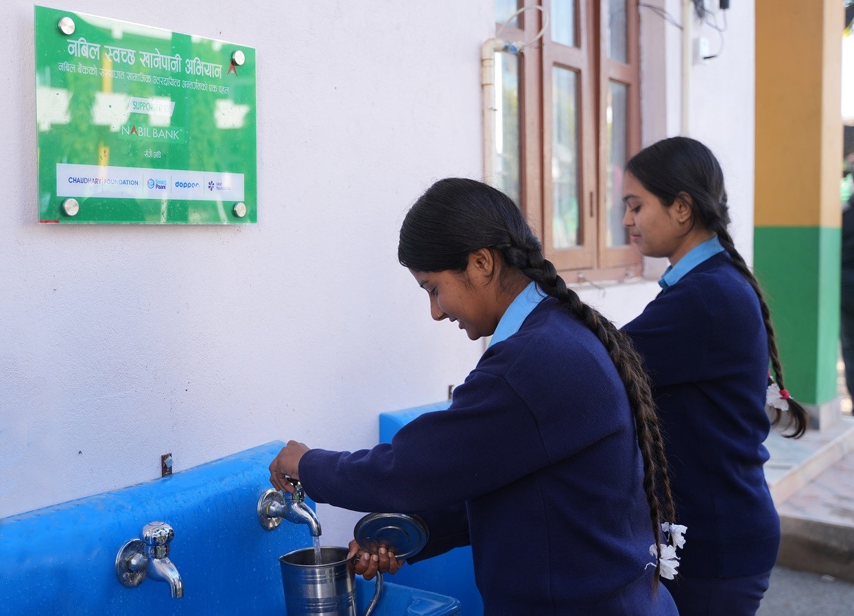 Nabil Bank launches nationwide clean drinking water campaign for schools