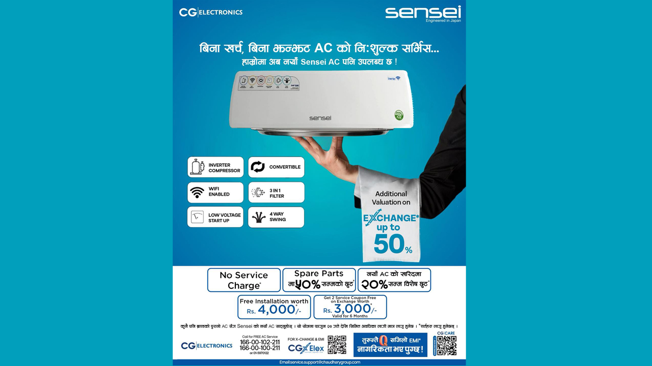 Sensei launches special AC service & exchange campaign