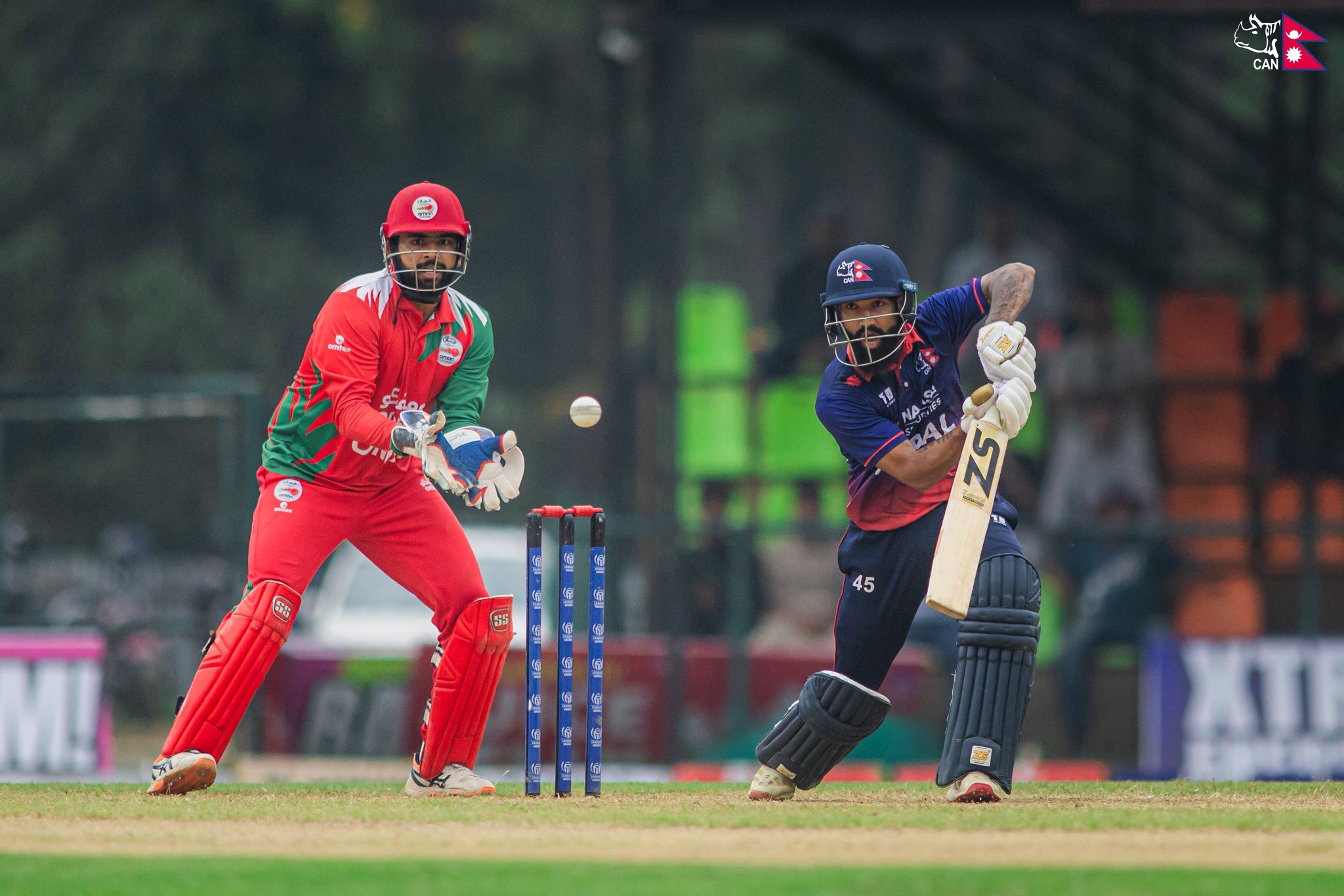 Nepal suffers 102-run defeat to Oman (photos)