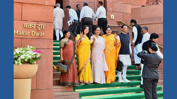 Modi pushing to get more women into India’s Parliament. That could have other consequences