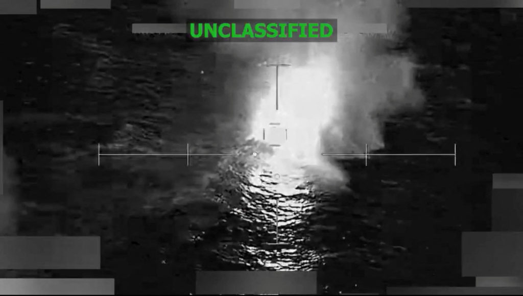 Two killed in strike on alleged drug trafficking boat in Eastern Pacific Ocean