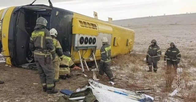 2 Chinese killed, 10 injured in Russia bus crash