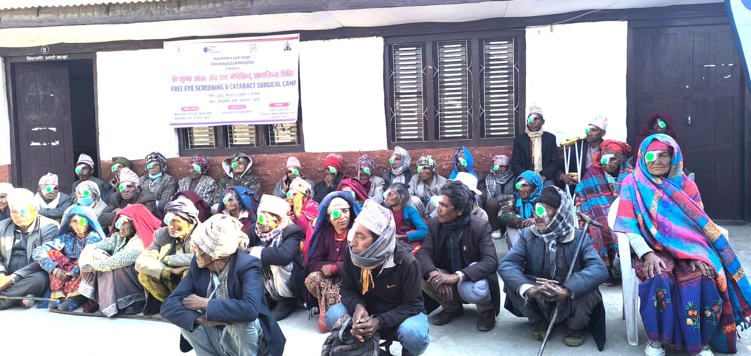 122 patients receive cataract surgery service for free in Jumla