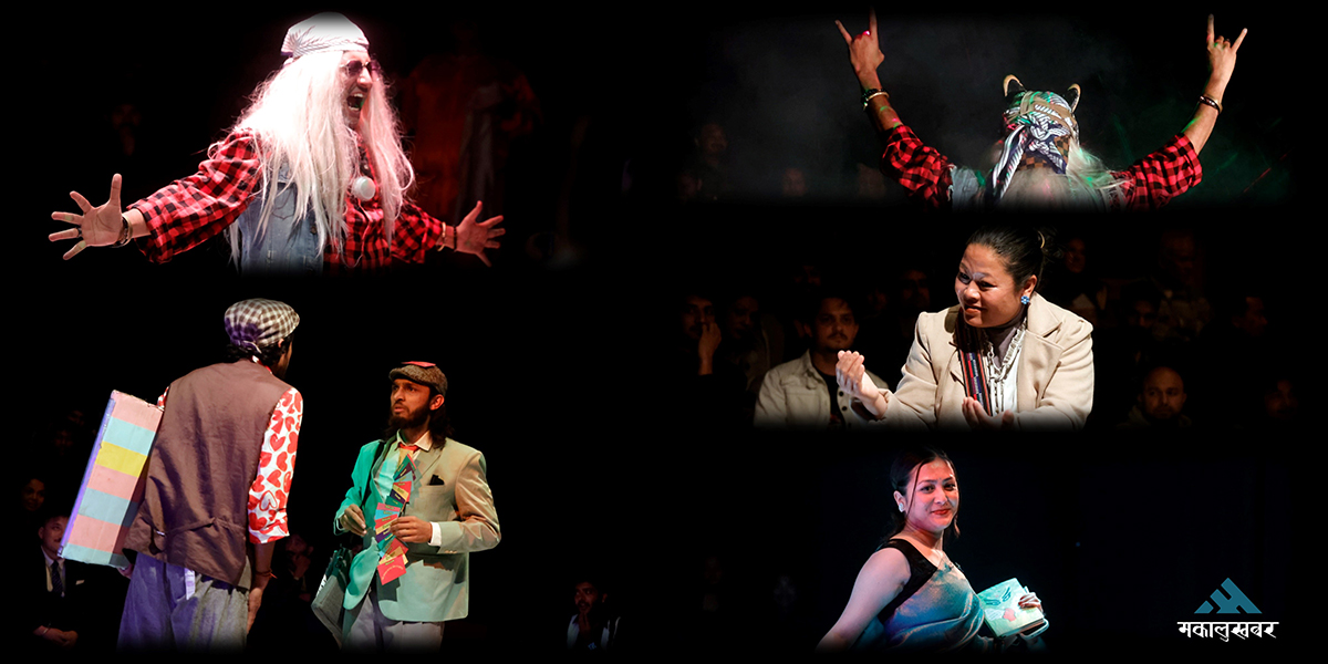 Play ‘Atiranjan Ko Manoranjan’ opens regular staging at Mandala Theatre (photos)