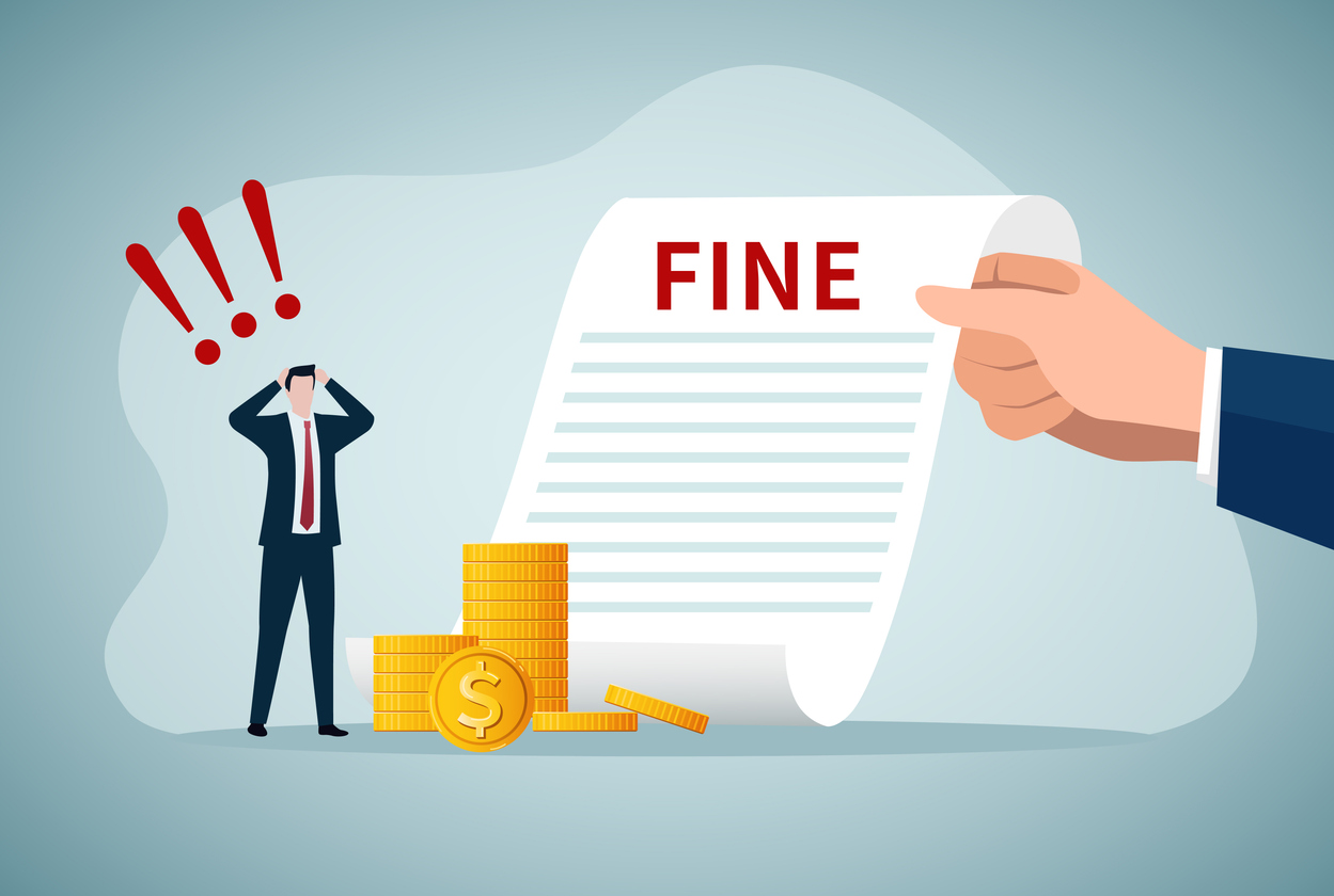 Two firms fined for violating business code