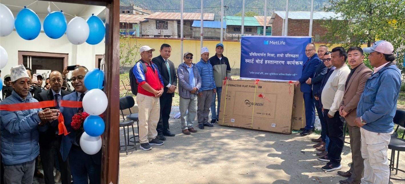 MetLife Nepal reaches Jumla, expanding insurance access & supporting education in remote Nepal