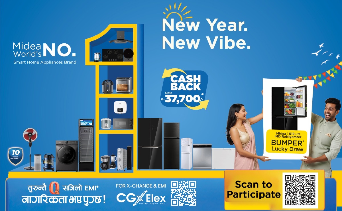 Midea launches ‘New Year. New Vibe.’ campaign to bring smart living to homes