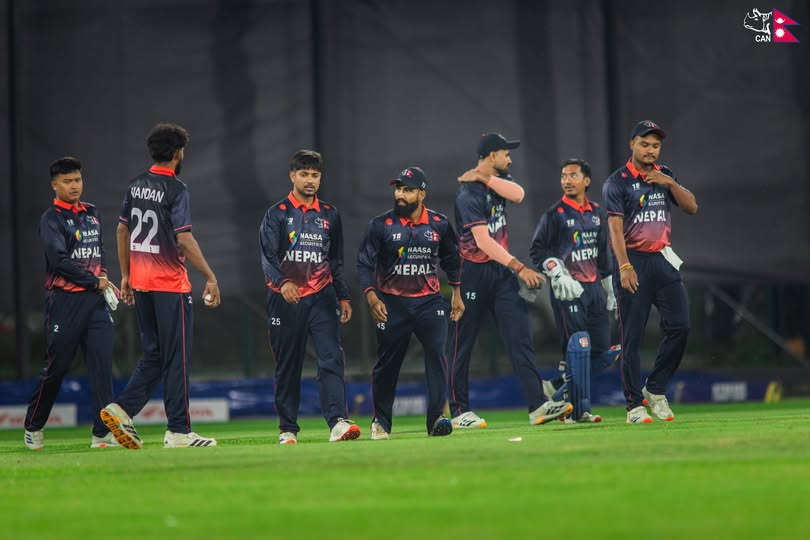 UAE clinch rain-hit opener against Nepal in Kirtipur T20I