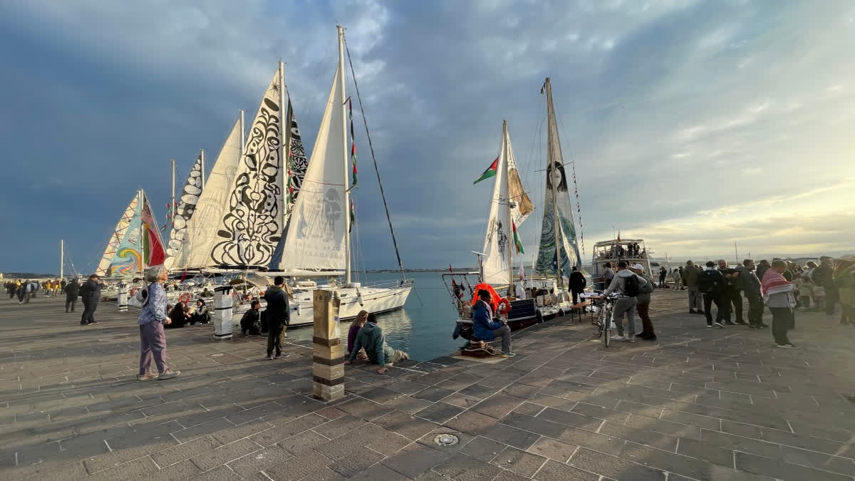 Gaza flotilla organisers say surrounded by Israeli ‘military boats’